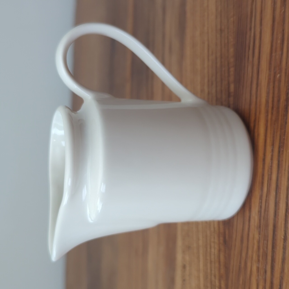 RAK Porcelain Creamer with Handle Ivory 5.1 oz Made in U.A.E.